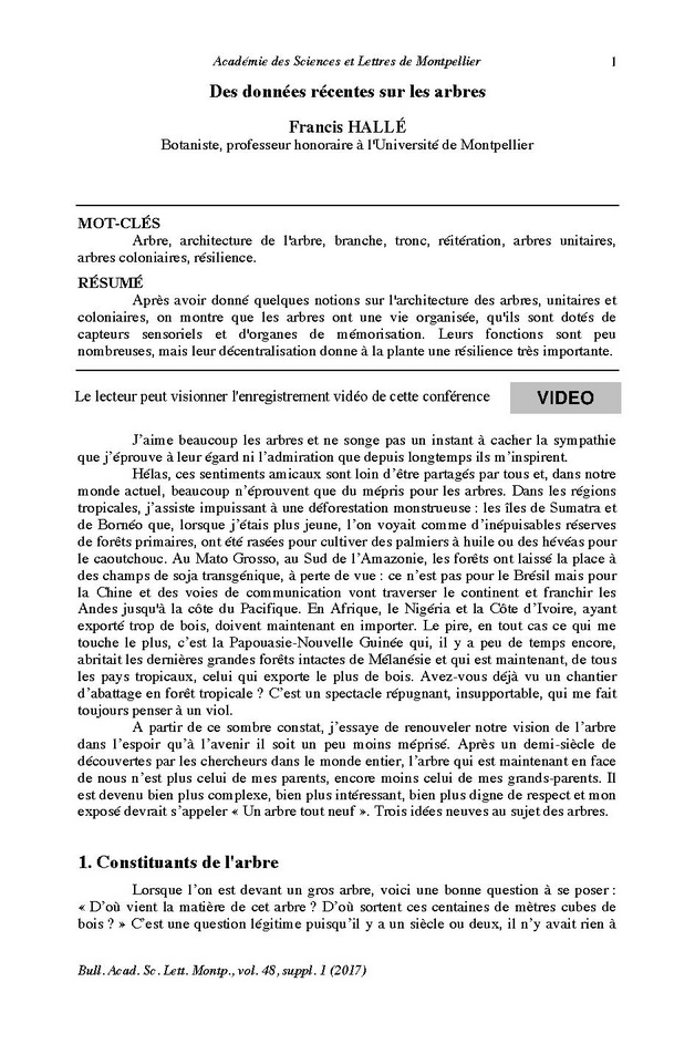 Francis Hallé - Des données récentes sur les arbres.pdf